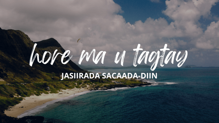 JASIIRADA SACAADA-DIIN